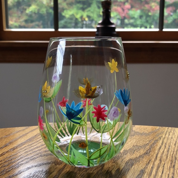 LoLita Field of Dreams Wine Glass - Picture 2 of 4